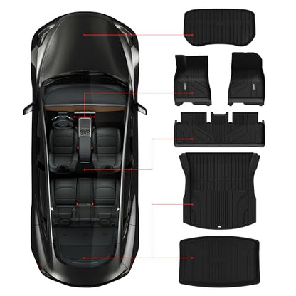 Floor Mats for Tesla Model 3 Highland 2026 2025 2024