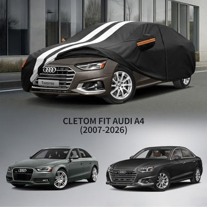 Multi Layer Car Cover Custom Fit for Audi A4