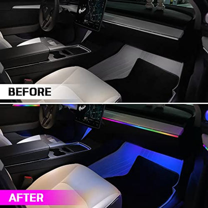 Tesla Dreamcolor Interior Car Lights