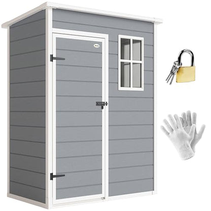 5' x 3' Outdoor Storage Shed