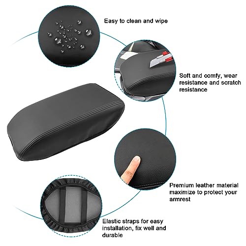 Fit for 2023 2024 2025 Honda Accord Armrest Cover for 2023 2024 2025 Accord Center Console Cover for 2024 2025 Honda Accord Accessories Armrest Cushion