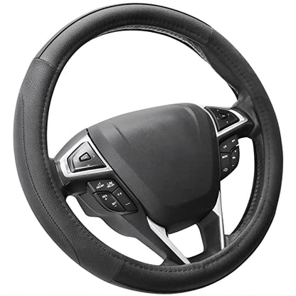 Car Steering Wheel Cover for F150 Tundra Range Rover 15.5"