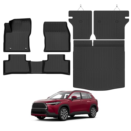 Custom Fit Floor Mats for Toyota Corolla Cross Hybrid 2022