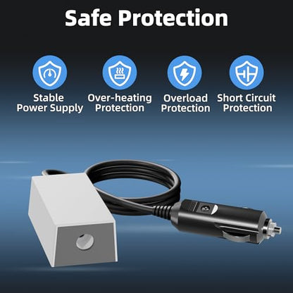 Starlink Mini Cable Cigarette Lighter DC Power Adapter Starlink Car Charger Stable 36V 1.67A Output with 19 AWG Power Cord 12V