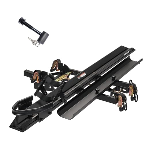 Motorack M1 Motorcycle Hitch Carrier with Ramp