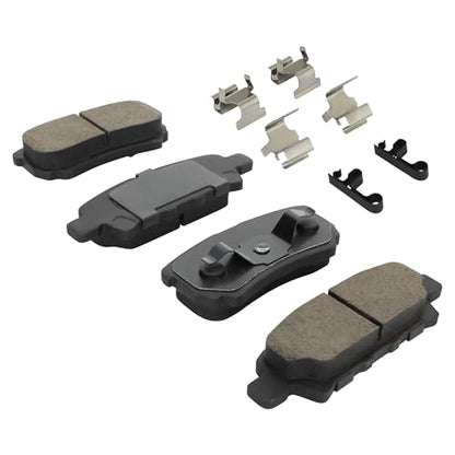 Rear Semi Metallic Brake Pads