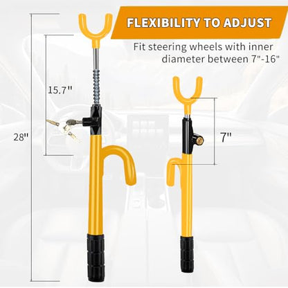 Heavy Duty Steering Wheel Lock