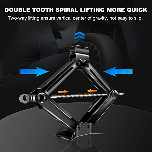 Scissor Jack Car Jack Car Scissor Jack with Hand Crank Portable Repair Tool