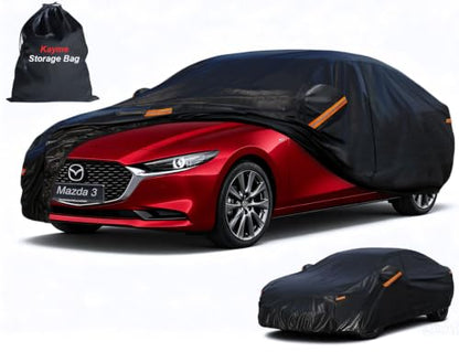 7 Layers Waterproof Sedan Car Cover for Mazda 3 2003
