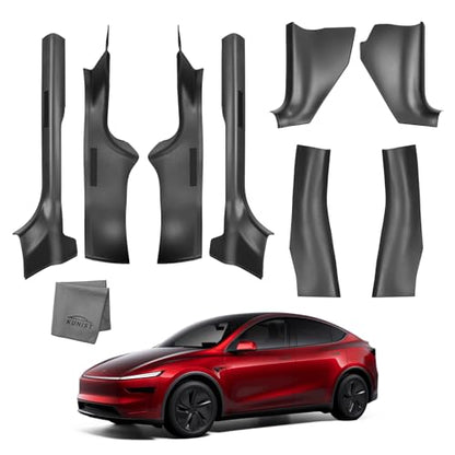 8PCS Door Sill Protectors for Tesla Model Y Juniper [Full Protection (8 Count)