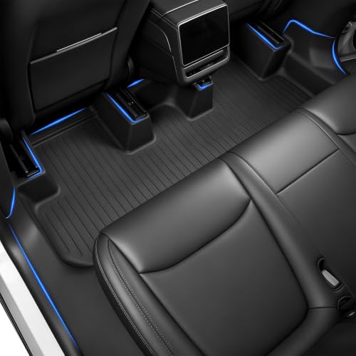 Tesla Model Y Juniper Floor Mats 2025 2026 & Seatbacks 9 PCS