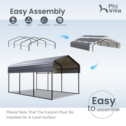 10x15 Carport