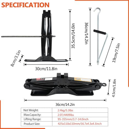 Scissor Jack for Car 2Ton