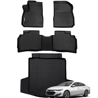 Car Floor Mats & Cargo Liner Set for Chevrolet Malibu 2016