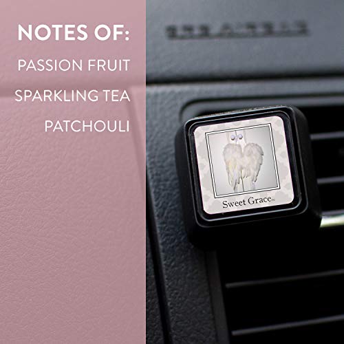 Candle Sweet Grace Auto Vent Clip Car Air Freshener 3 Pack (3 Count)