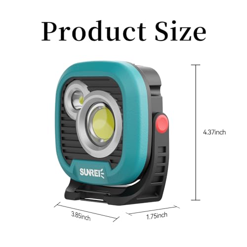 LED Rechargeable Magnetic Work Light SUNREI Mechanic Light