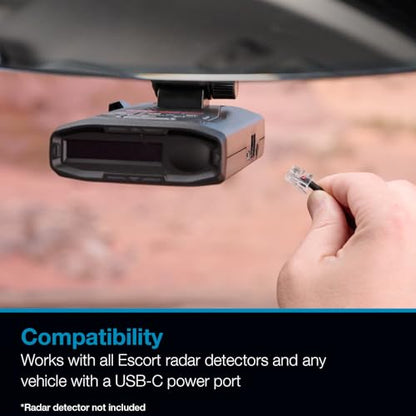 USB C to RJ11 Power Cord Radar Detectors Including MAX 360
