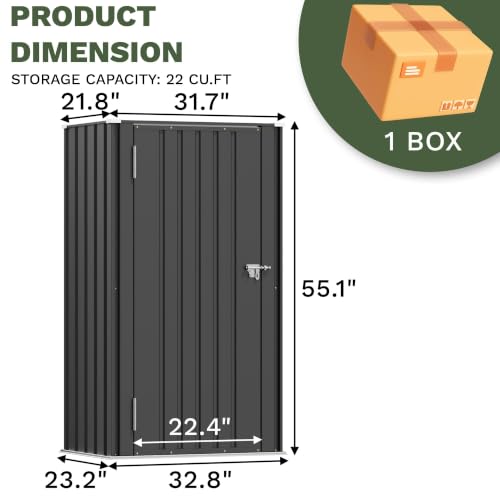 22 Cuft Storage Shed