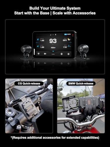 AIO 6 LTE 4G Motorcycle GPS Navigation with 6 inch Display