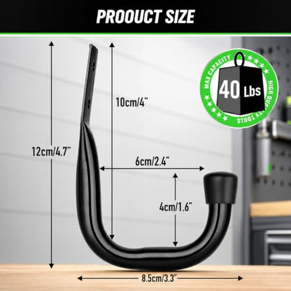 24 piece Heavy Duty Garage Storage Hooks