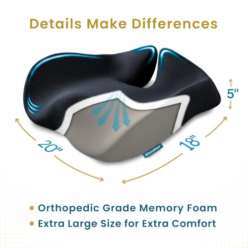 Cooling Seat Cushion for Tailbone Pain Relief