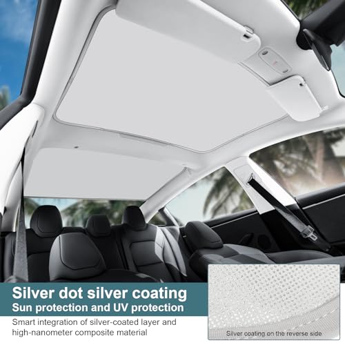 Roof Sunshades for Tesla Model 3 2026 (12 Count)