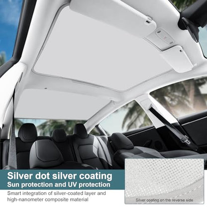 Roof Sunshades for Tesla Model 3 2026 (12 Count)