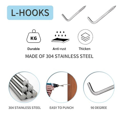 304 Stainless Steel 2 in Screw (20 Count)