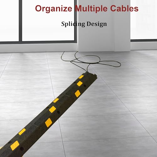 6 Pack 17" Cable Protector Cover Ramps
