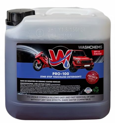 ash Chems Pro100 Car Wash (128 Fl Oz)