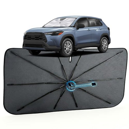 Car Windshield Sun Shade Umbrella for Toyota Corolla Cross 2022