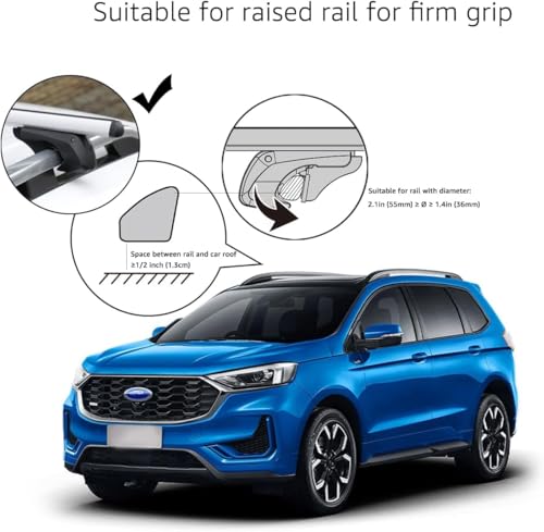 Cross Rail Roof Rack (2 Count)