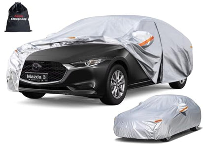 6 Layers Sedan Waterproof Car Cover for Mazda 3 2003