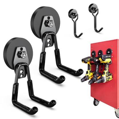 Heavy Duty Magnetic Hooks (2 Count)