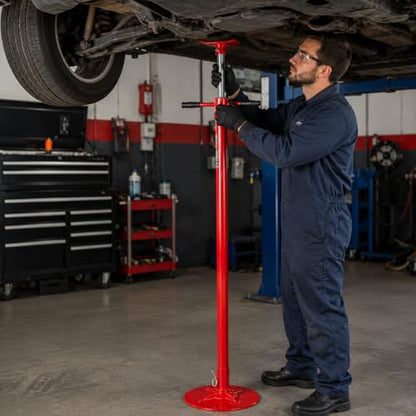 Under Hoist Support Lift Jack Stand Wide Base 1