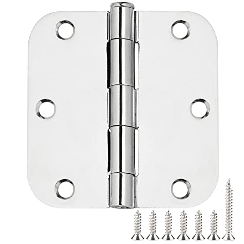 Rounded Door Hinges 3.5" X 3 1 (36 Count)