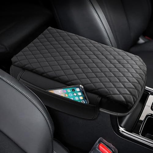 Center Console Cover Kia Sorento Accessories 2026 2025 2024 2023 2022 2021 Armrest Cover Center Console Pad for Kia Sorento PU Leather Armrest Seat Box Cover Protector w