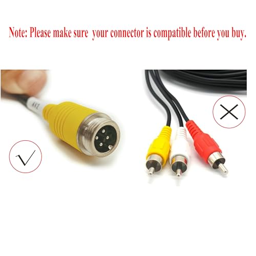 Bus Truck Vehicle Backup Cameras Wide View Angle cab cam Rearview Reverse Waterproof Night Vision 4 PIN Cam for Travel Trailer