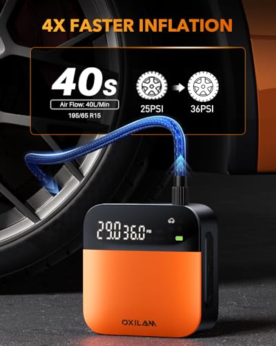 C2 Tire Inflator Portable Air Compressor