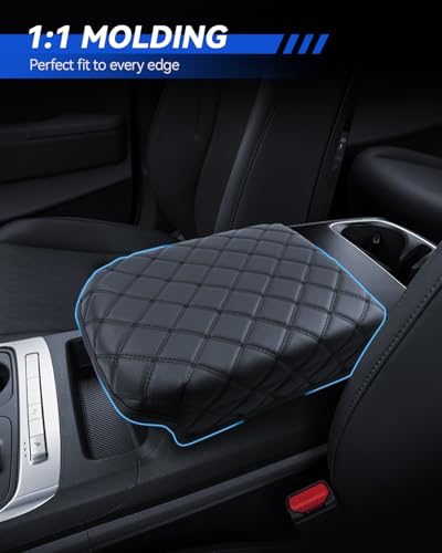 Armrest Cover for Kia Carnival 2026 2025 2024 2023 2022 Accessories Center Console Middle Lid Pad Protector for Car Elbow Rest