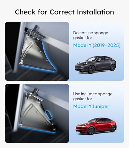 for Tesla Model Y 2019~2026 Under Screen Organizer