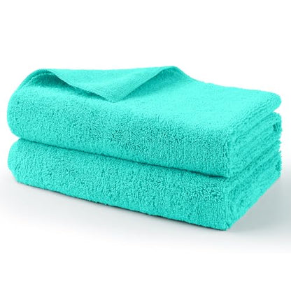 Professional Large Microfiber Car Drying Towels 2 Pack (2 Count)