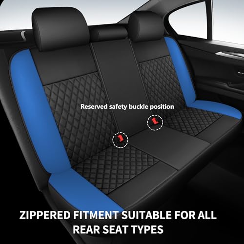 Faux Leather Full Set Car Seat Covers