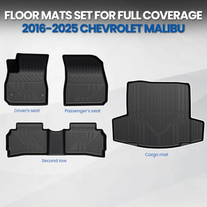 Floor Mats for Chevy Malibu 2016