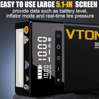 X5 Jump Starter with Air Compressor