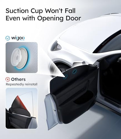 2026 Window Sunshade No Windshield for Tesla Model 3 Highland 2024 (6 Count)