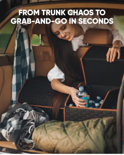 Foldable Trunk Organizer for Car Storage