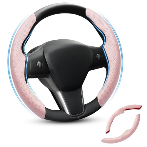 Custom Fit for Tesla Steering Wheel Cover