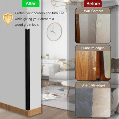 6 Pcs 49" Wall Corner Protector Trim