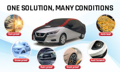 Car Cover Custom Fit for Nissan Versa 2007